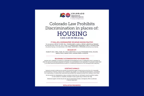 Housing Anti-Discrimination Notice
