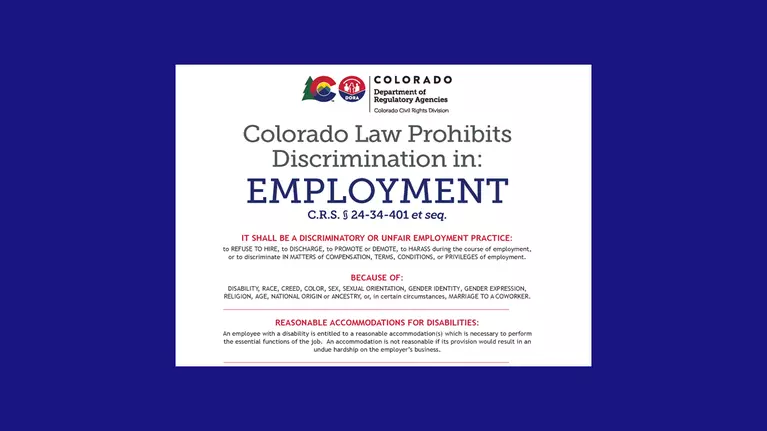 Employment Anti-Discrimination Notice
